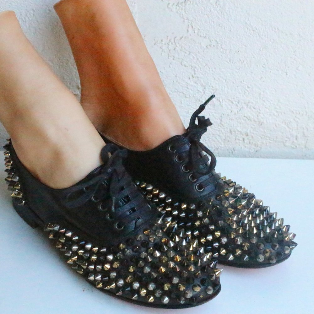 Christian Louboutin Fred Spike Flats